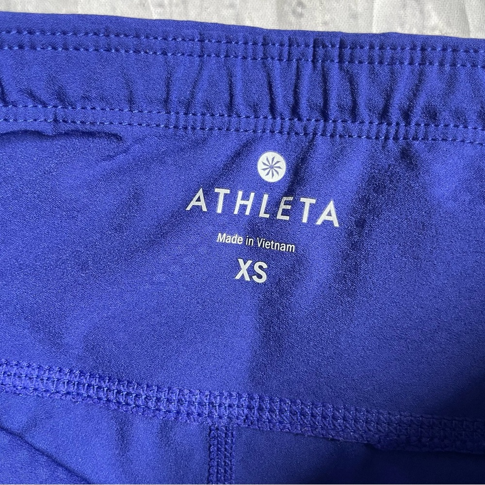 Athleta Cobalt Blue Crop Capri Leggings - Picture 4 of 4